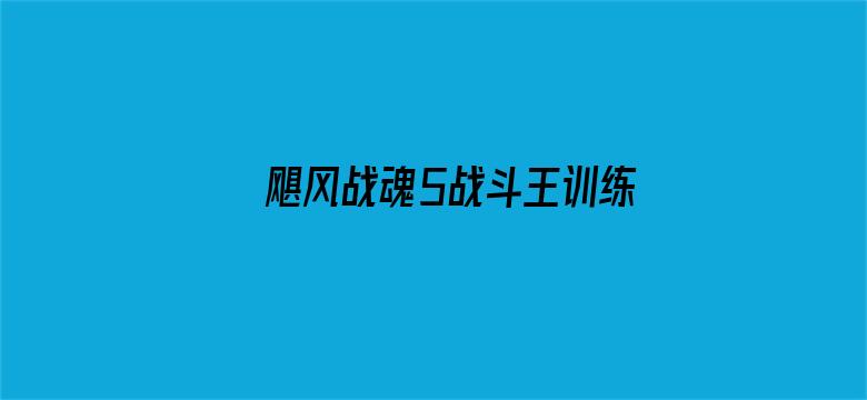 飓风战魂5战斗王训练营